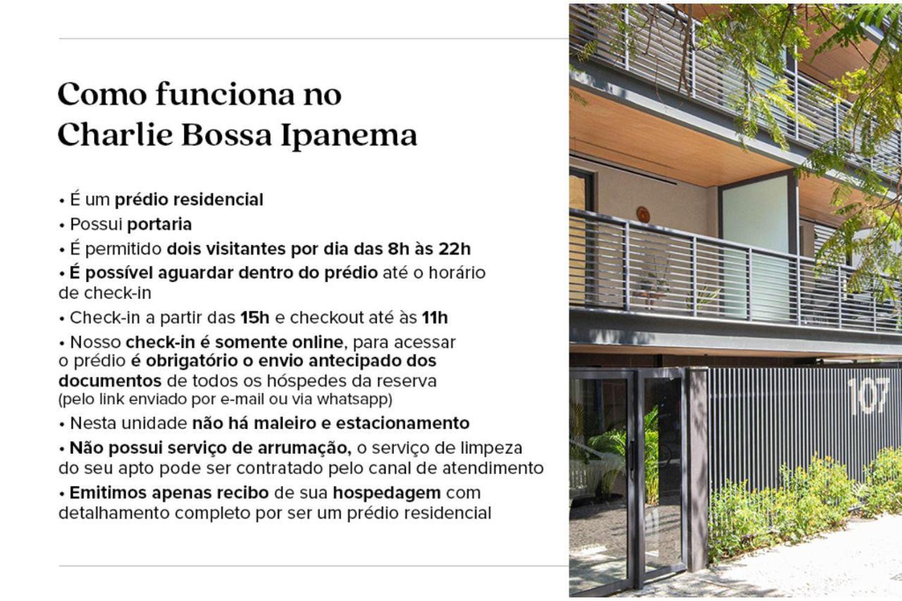 Ferienwohnung Charlie Bossa Ipanema Rio de Janeiro Exterior foto